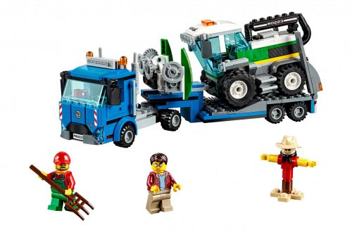 Najlepszy zestaw - Lego City transporter kombajnu.