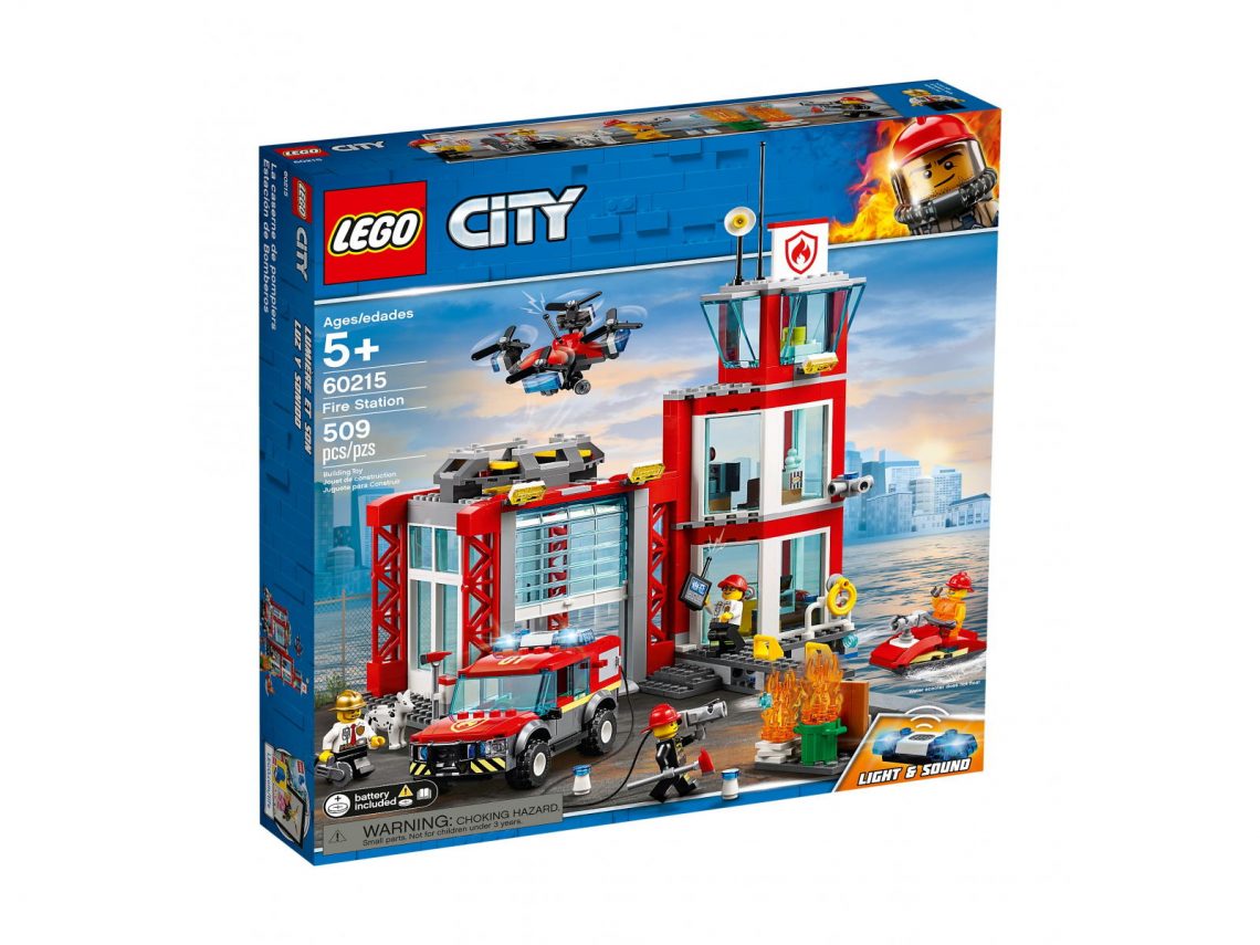 Najlepszy prezent - lego remiza strażacka.