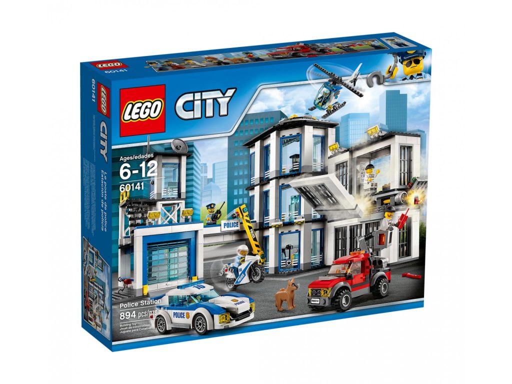 Lego posterunek policji - pięknie wykonany zestaw.