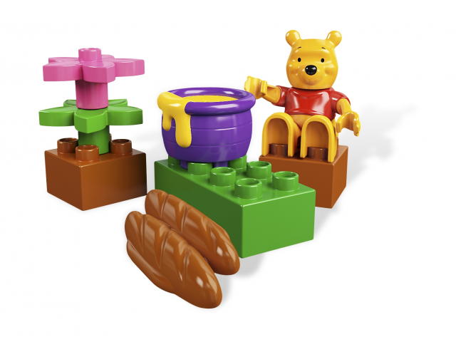 Pełen dodatków zestaw Lego Kubuś Puchatek.