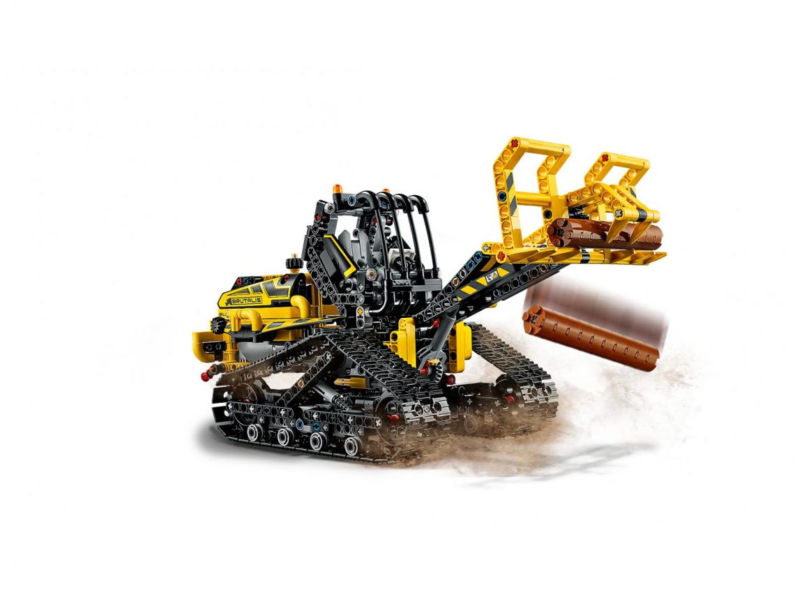 Wspaniały set lego technic koparka gąsienicowa.