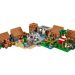 W pełni bezpieczny zestaw Lego Minecraft wioska.