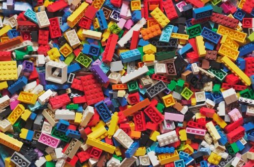 lego wóz strażacki z drabiną